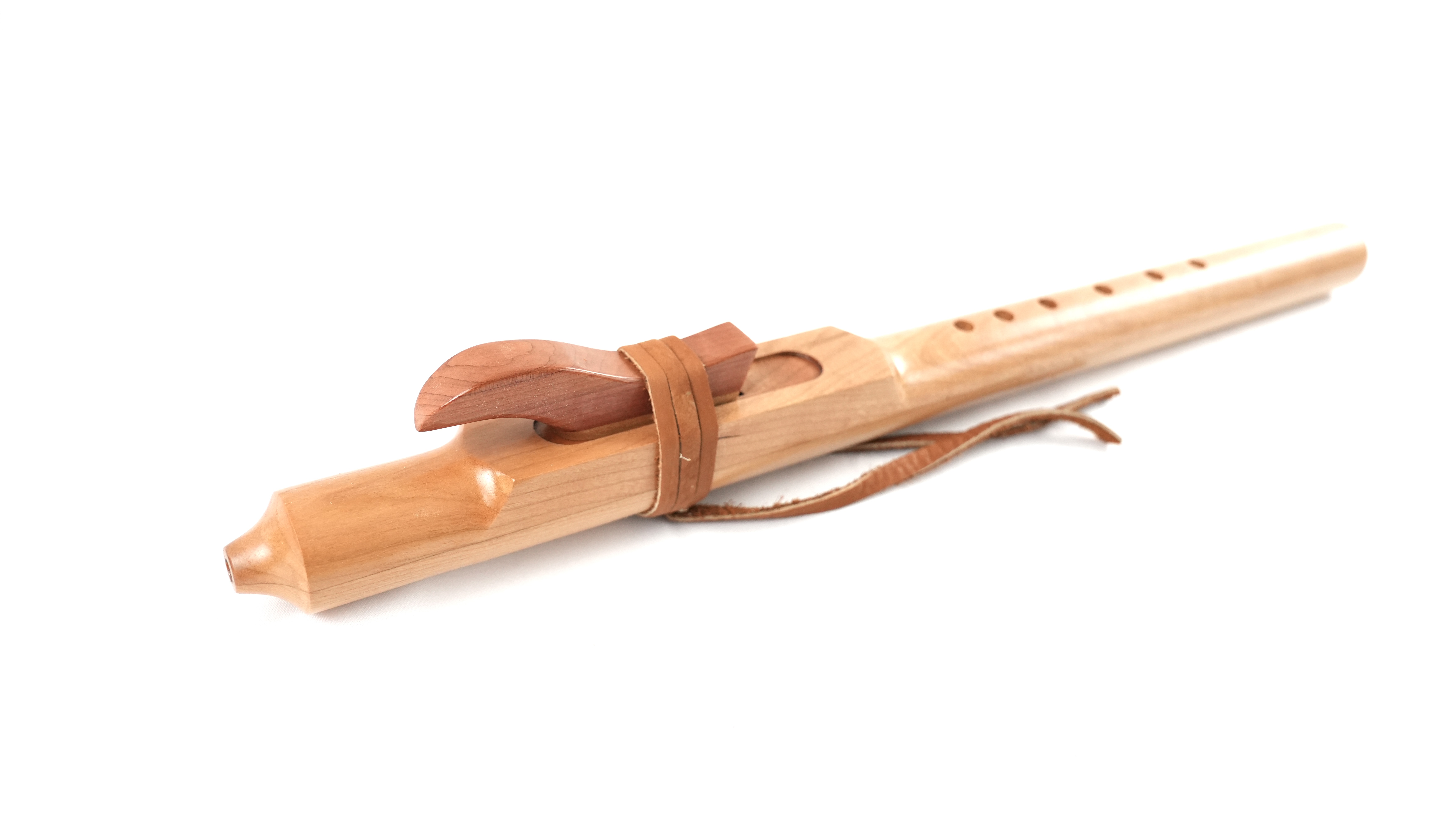 Native American Style Cherry Flute - Key of F# | Elemental Flutes