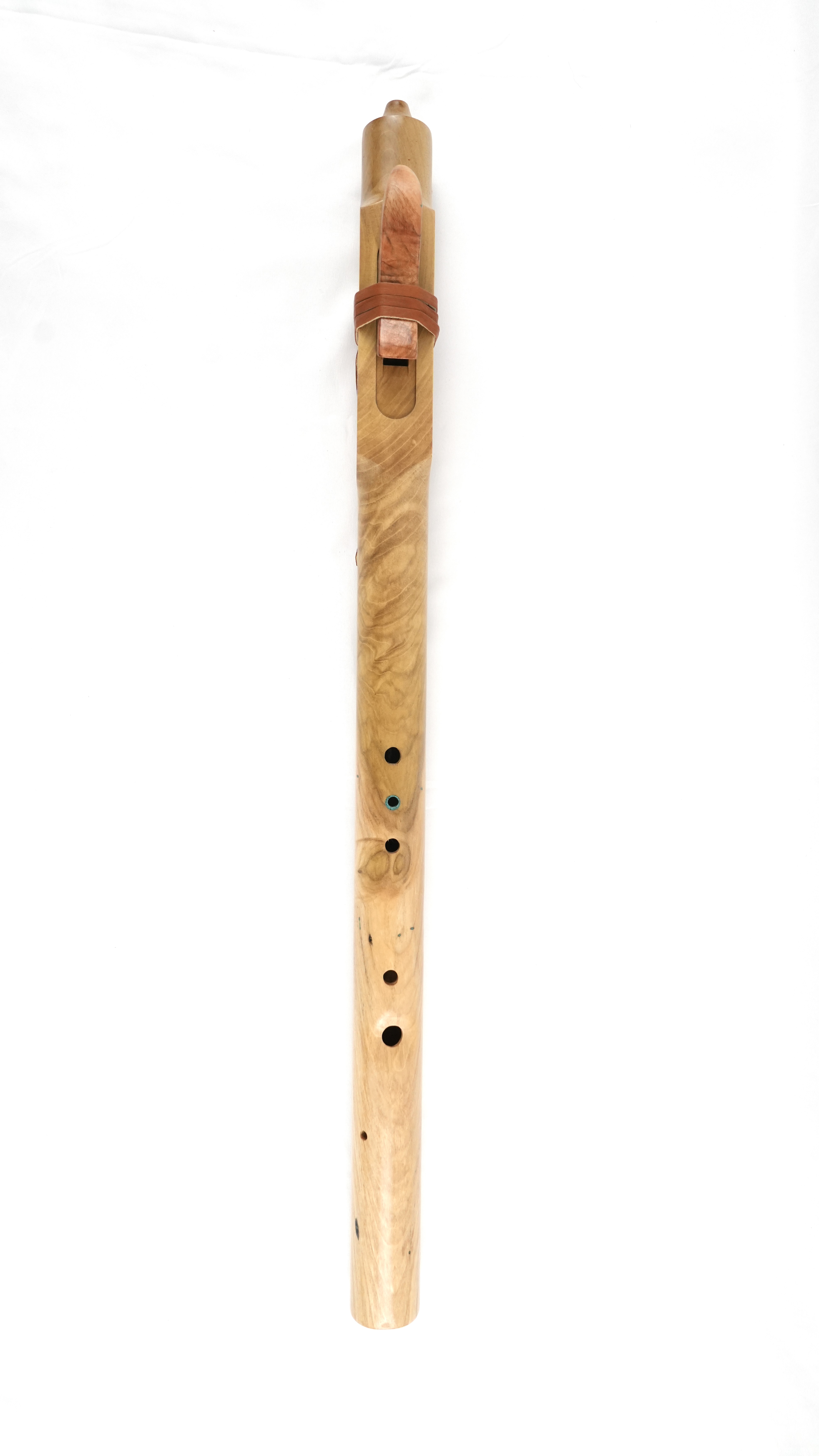 Native American Style Poplar Flute - Key of C Hijaz — handcrafted Native American style flute by Elemental Flutes