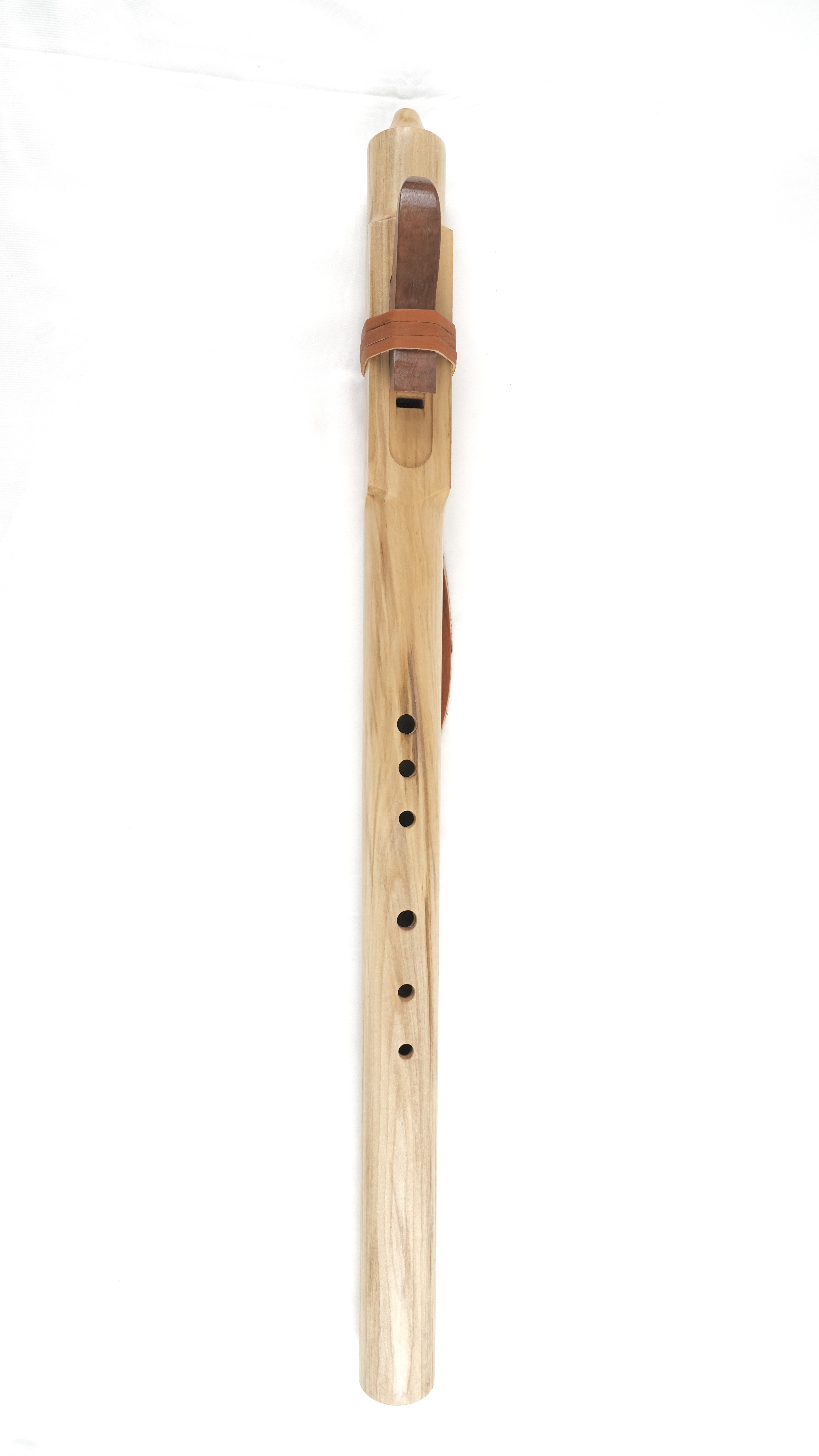 Native American Style Poplar Flute - Key of Bass C#