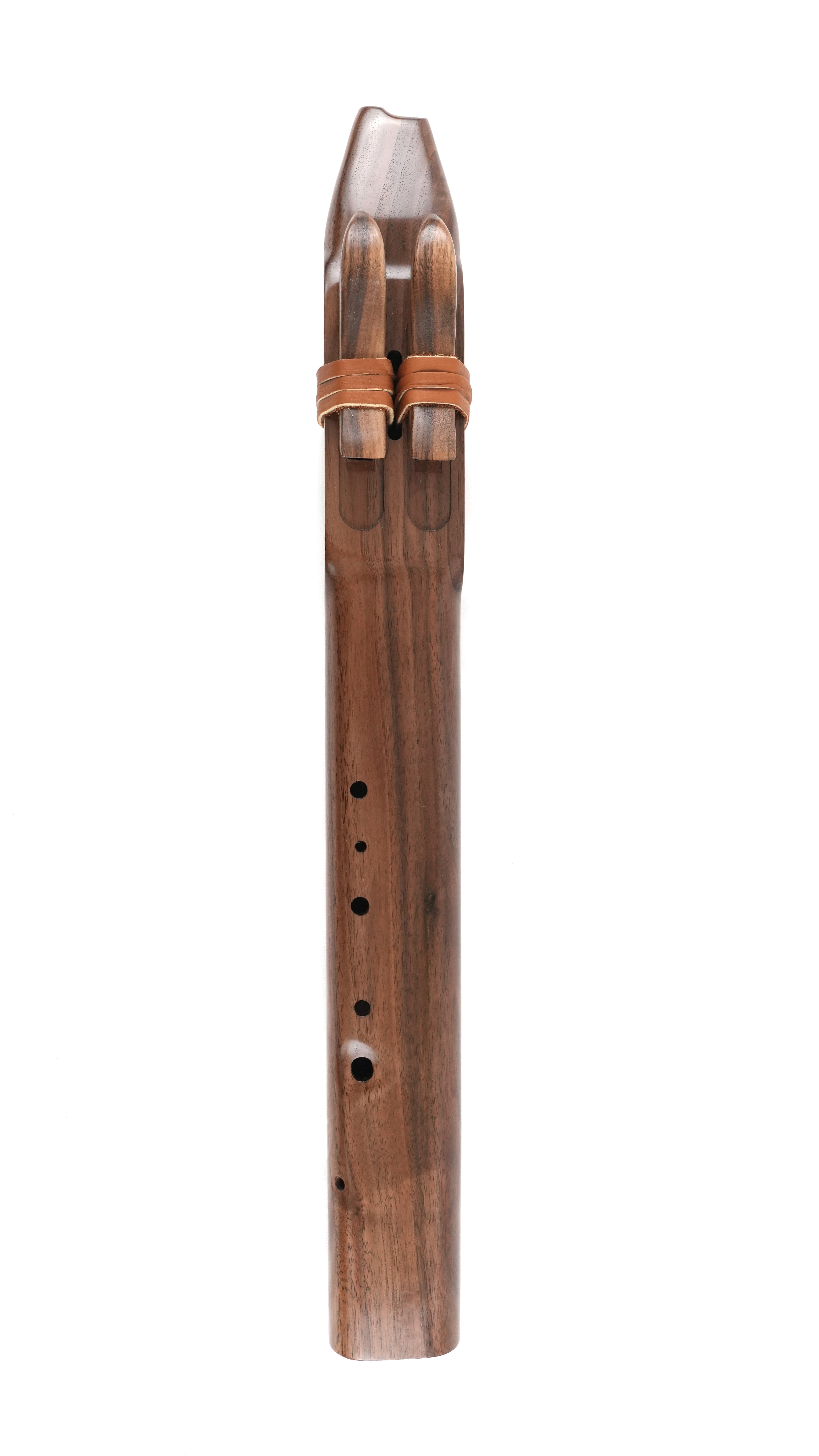 Native American Style Hijaz Drone Flute - Keys of F#, F or E