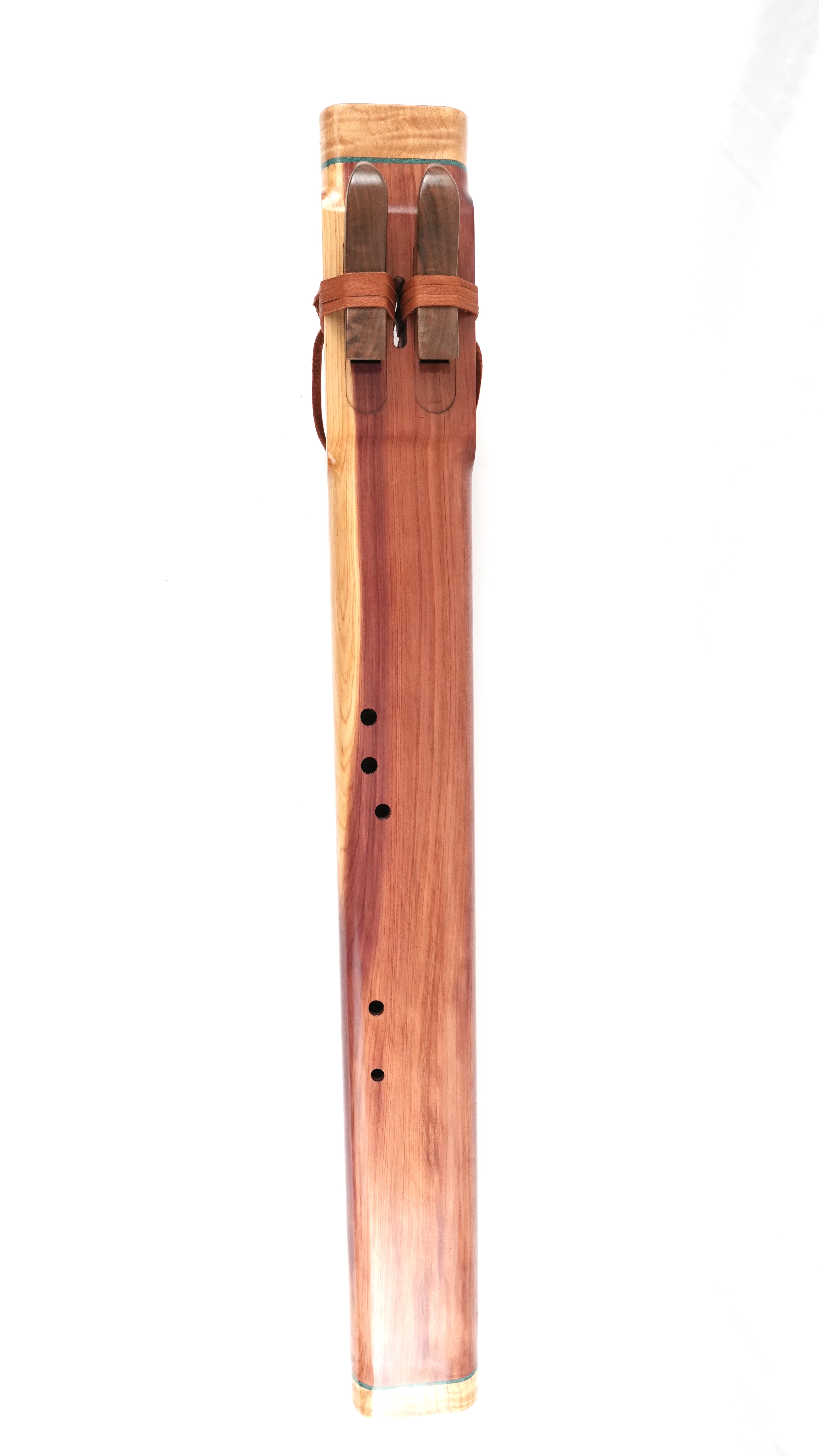 Contra Bass G Cedar Drone Flute — handcrafted Native American style flute by Elemental Flutes
