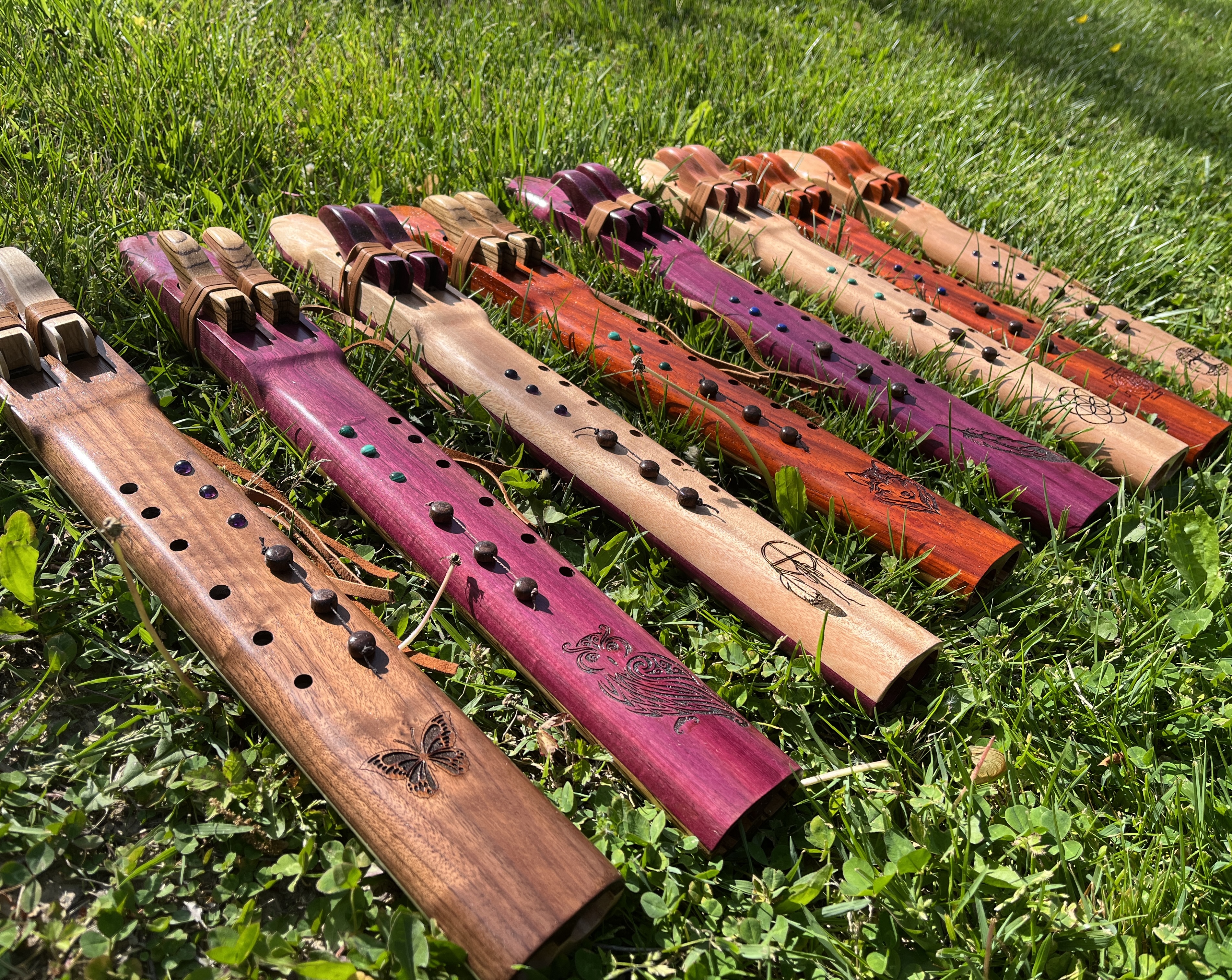Custom Order For Gabriela — handcrafted Native American style flute by Elemental Flutes