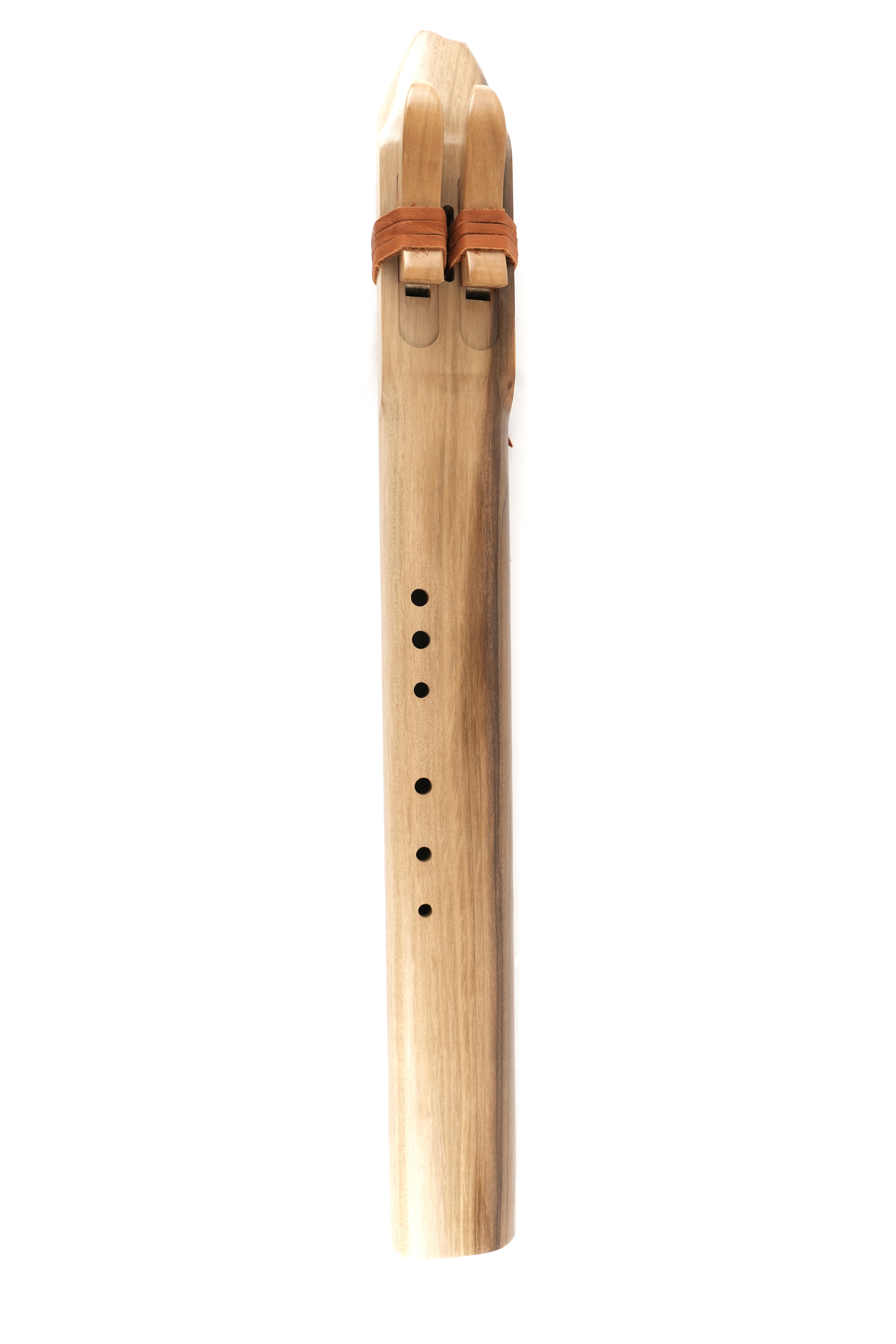 Native American Style Poplar Drone Flute- Key of C# — handcrafted Native American style flute by Elemental Flutes